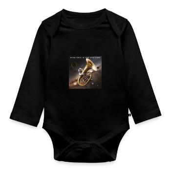 Sousaphone - Baby Bio-Langarm-Body - Schwarz - Vorne