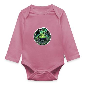 Matcha - Baby Bio-Langarm-Body - Mauve - Vorne