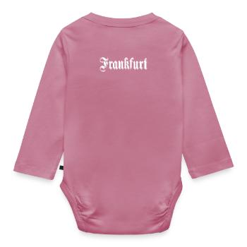 Frankfurt altdeutsche Schrift Waldstadion Ultras - Body Bébé bio manches longues - mauve - Dos