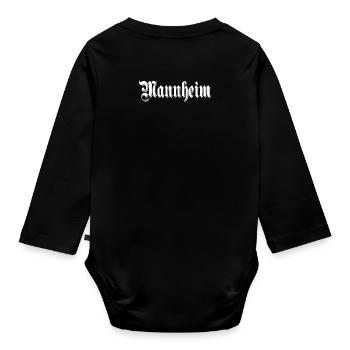 Mannheim - Body Bébé bio manches longues - noir - Dos