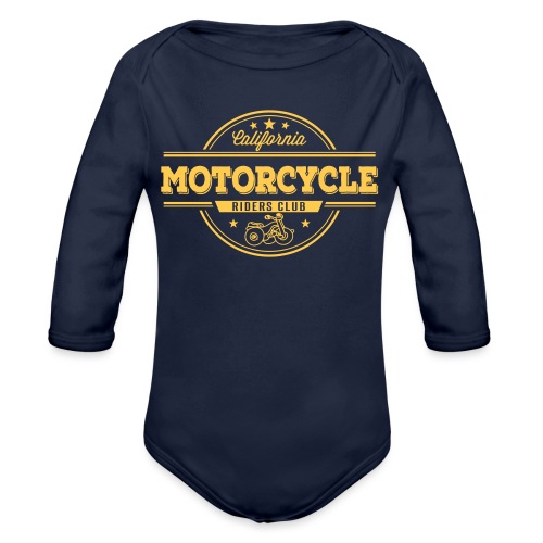Baby Motorrad - Baby Bio-Langarm-Body