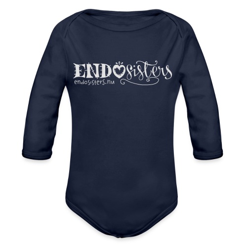 EndoSisters Logo Tröja - Ekologisk långärmad babybody