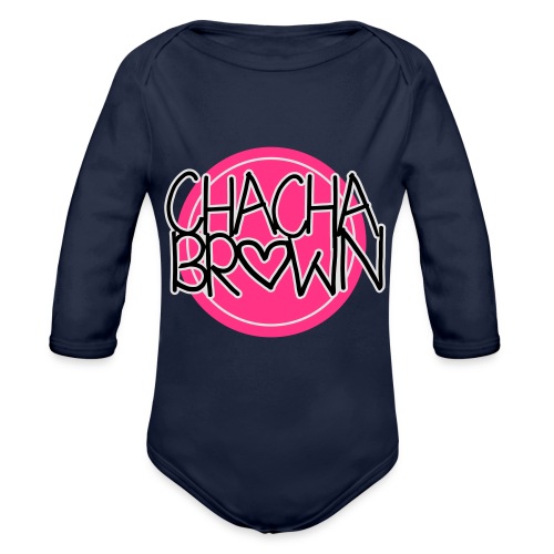 Chacha Brown - Baby bio-rompertje met lange mouwen