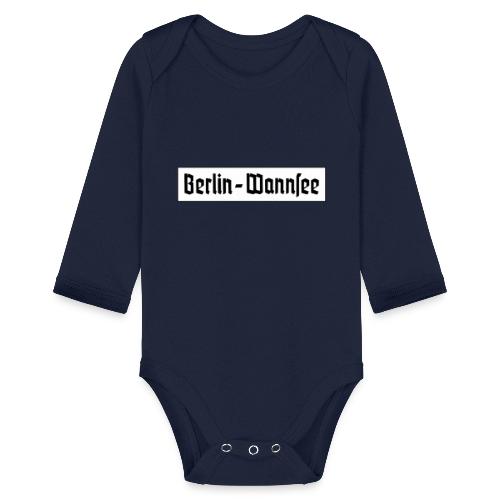 Berlin Wannsee Fraktur - Baby Bio-Langarm-Body
