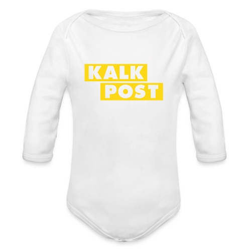 Kalk Post Balken - Baby Bio-Langarm-Body
