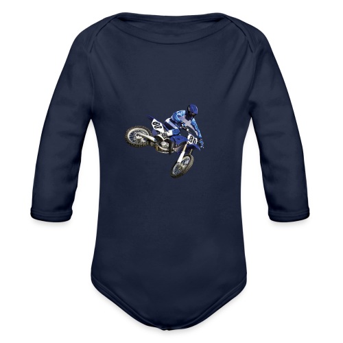 Motocross - Baby Bio-Langarm-Body