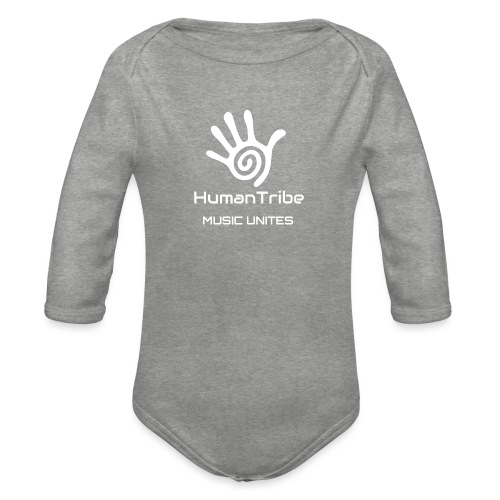 HumanTribe - MUSIC UNITES - STREETWEAR - Organic Longsleeve Baby Bodysuit