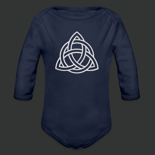 Celtic Knot — Celtic Circle - Organic Longsleeve Baby Bodysuit