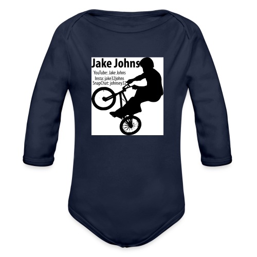 Jake Johns - Organic Longsleeve Baby Bodysuit