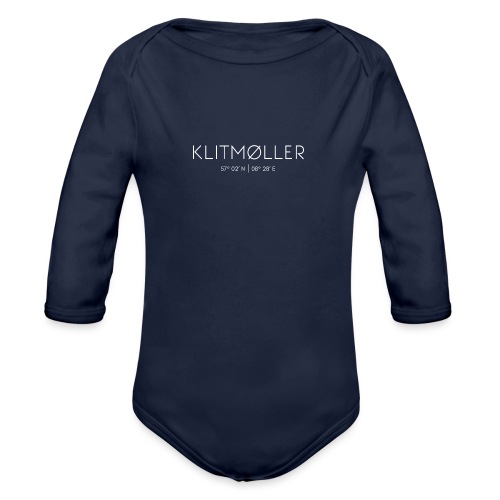 Klitmøller, Klitmöller, Dänemark, Nordsee - Baby Bio-Langarm-Body