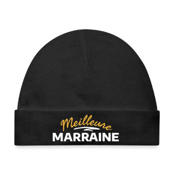 Humorvoller Slogan Rote-Bete-Hochzeit - Baby Premium Organic Mütze - Schwarz - Vorne