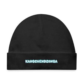 Trekking Kangchendzoenga - Baby Premium Organic Mütze - Schwarz - Vorne