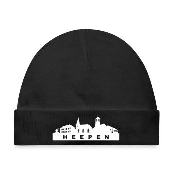 Heepen Skyline Bielefeld Amt Vogtei - Baby Premium Organic Mütze - Schwarz - Vorne