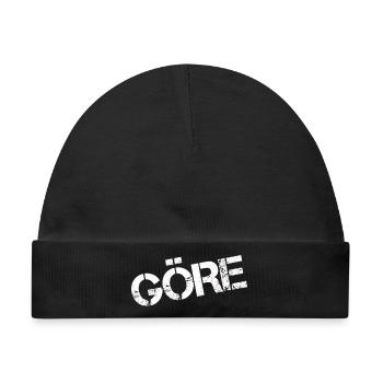 GÖRE - Baby Premium Organic Mütze - Schwarz - Vorne