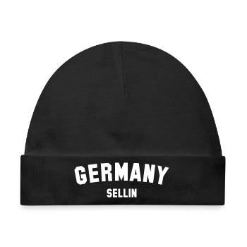SELLIN Germany - Baby Premium Organic Mütze - Schwarz - Vorne