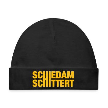 Schiedam Schittert - Offizielles Merchandise - Baby Premium Organic Mütze - Schwarz - Vorne