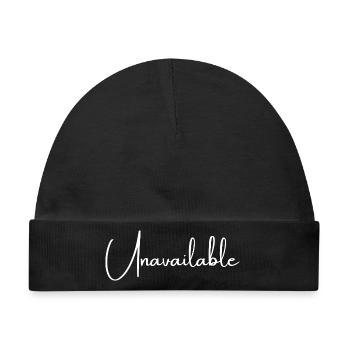 Unavailable | Greysoul Thoughts - Baby Premium Organic Mütze - Schwarz - Vorne
