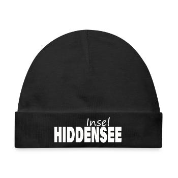 HIDDENSEE - Baby Premium Organic Mütze - Schwarz - Vorne