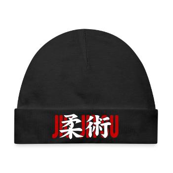 Jiu Jitsu Kampfsport-Dojo Kanji Japan - Baby Premium Organic Mütze - Schwarz - Vorne