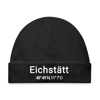 Eichstätt  - Baby Premium Organic Mütze - Schwarz - Vorne