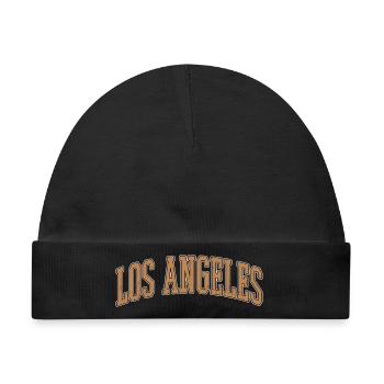 Los Angeles Vintage Arch - Baby Premium Organic Mütze - Schwarz - Vorne