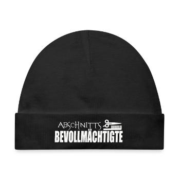 ABSCHNITTSBEVOLLMÄCHTIGTE - Baby Premium Organic Mütze - Schwarz - Vorne