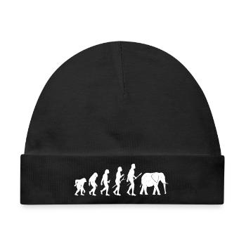Zoo Zookeeper Zoowärter Vintage Tierpark Tierwelt  - Baby Premium Organic Mütze - Schwarz - Vorne