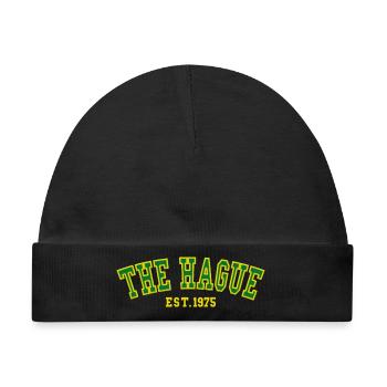 Den Haag Est. 1975 - Baby Premium Organic Mütze - Schwarz - Vorne