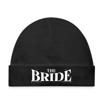The Bride!  - Baby Premium Organic Mütze - Schwarz - Vorne