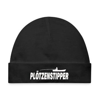 PLÖTZENSTIPPER - Baby Premium Organic Mütze - Schwarz - Vorne