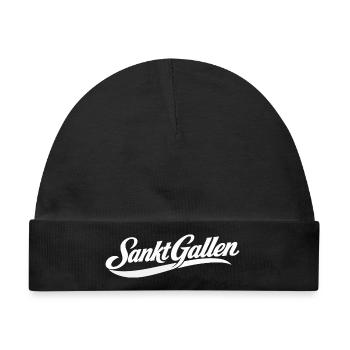 Sankt Gallen - Baby Premium Organic Mütze - Schwarz - Vorne