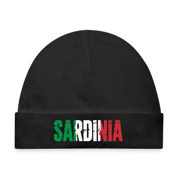 Sardinia Italien Insel Sardinien - Baby Premium Organic Mütze - Schwarz - Vorne