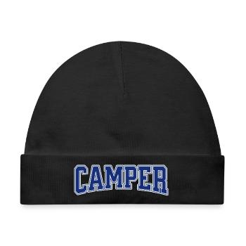 Camper  - Baby Premium Organic Mütze - Schwarz - Vorne