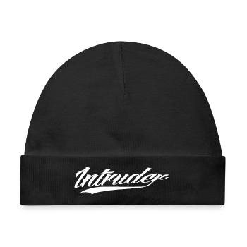 intruder hacker eindringling clan sticker computer - Baby Premium Organic Mütze - Schwarz - Vorne