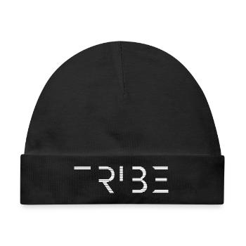 Tekno Tribe Free Party – Untergrund-Rave-Outfit - Baby Premium Organic Mütze - Schwarz - Vorne