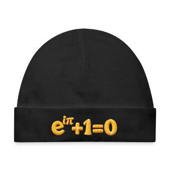 Euler-Identität, aber Mathematik - Baby Premium Organic Mütze - Schwarz - Vorne