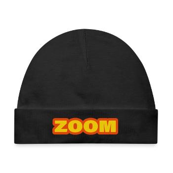 ZOOM - Baby Premium Organic Mütze - Schwarz - Vorne
