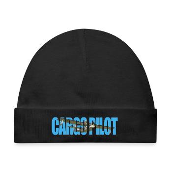 Cargo pilot PBY Catalina - Baby Premium Organic Mütze - Schwarz - Vorne