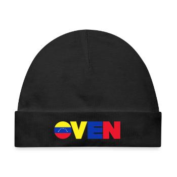 Venezuela - Baby Premium Organic Mütze - Schwarz - Vorne