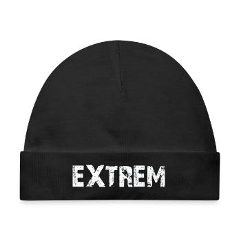 EXTREM - Baby Premium Organic Mütze - Schwarz - Vorne