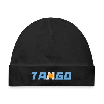 Tango - Baby Premium Organic Mütze - Schwarz - Vorne