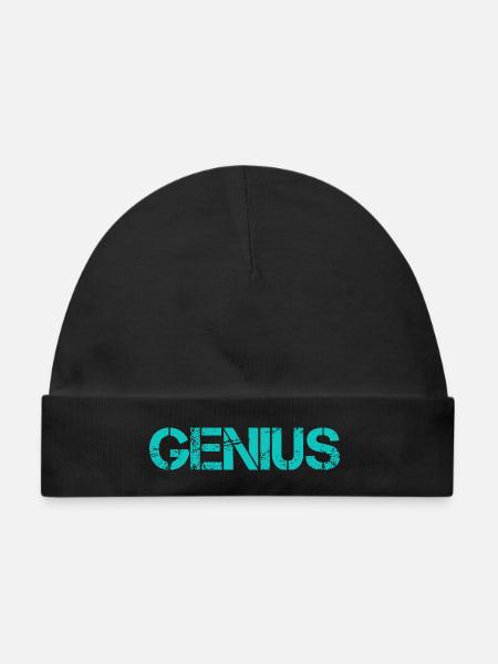 GENIUS - Baby Premium Organic Mütze - Schwarz