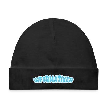 Informatiker - Baby Premium Organic Mütze - Schwarz - Vorne