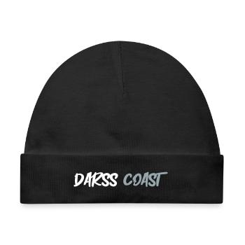 DarssCoast - Original Brand - Baby Premium Organic Mütze - Schwarz - Vorne