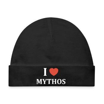 Mythos - Baby Premium Organic Mütze - Schwarz - Vorne