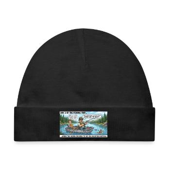 Bass Bandits Angeltour - Baby Premium Organic Mütze - Schwarz - Vorne