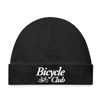 Bicycle Club - Baby Premium Organic Mütze - Schwarz - Vorne
