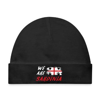 Wir sind Sardinien - Baby Premium Organic Mütze - Schwarz - Vorne