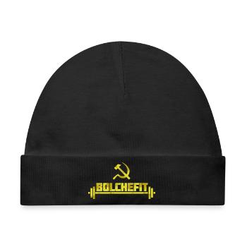 Bolchefit - Baby Premium Organic Mütze - Schwarz - Vorne