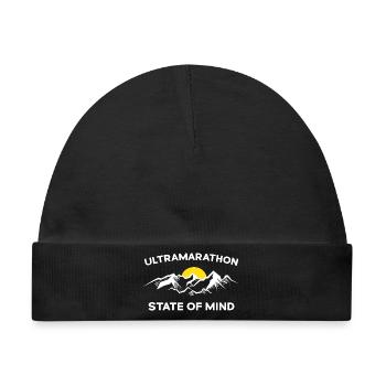 Ultramarathon - Gemütszustand - Baby Premium Organic Mütze - Schwarz - Vorne